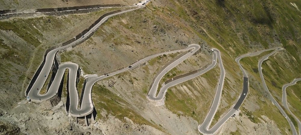 Backdrop of Stelvio