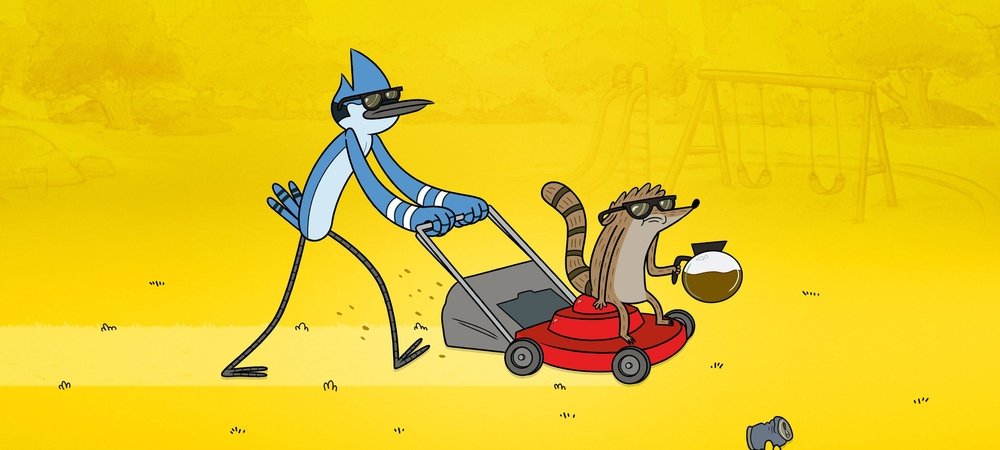 Backdrop of Regular Show