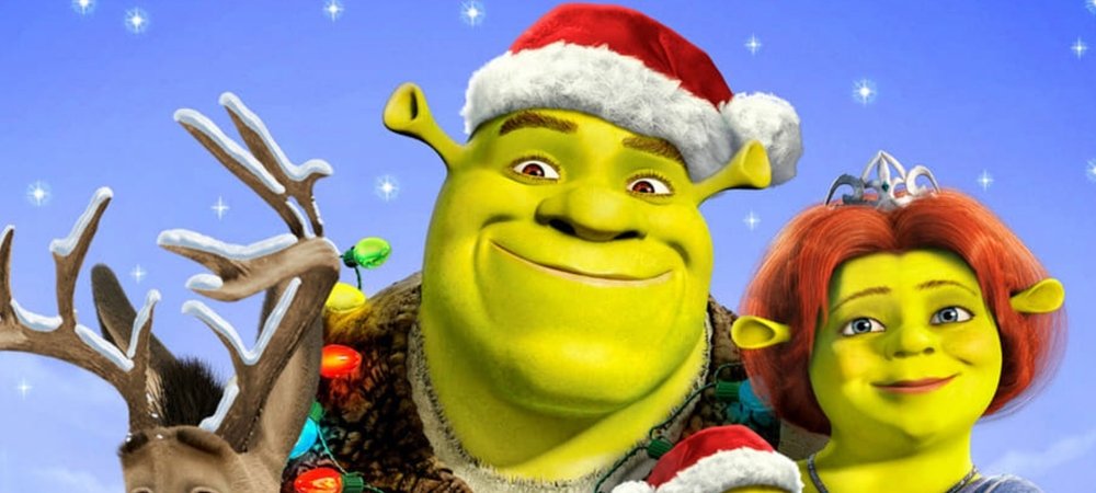 Backdrop of Shrek the Halls