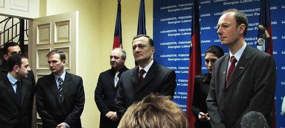 Backdrop of Die PARTEI