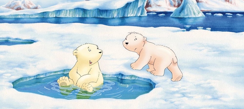 Backdrop of The Little Polar Bear