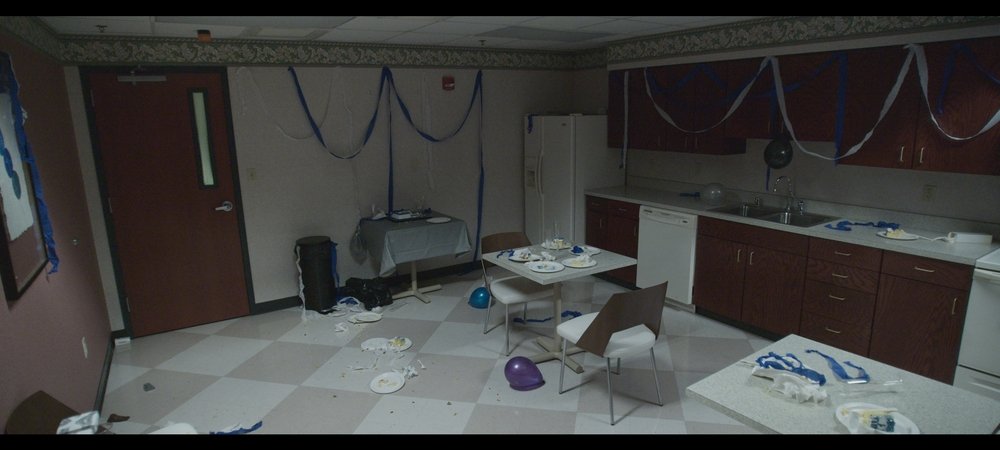 Backdrop of Breakroom