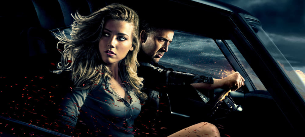 Backdrop of Drive Angry