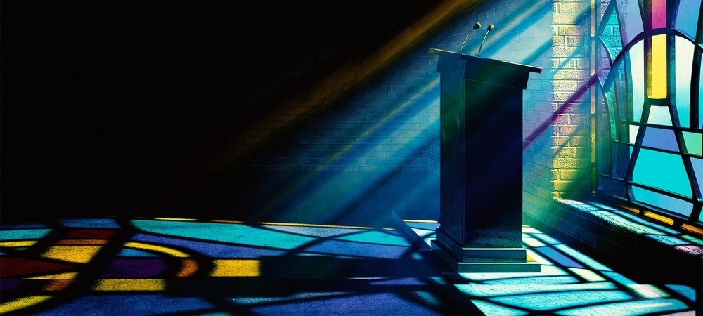 Backdrop of Come Sunday