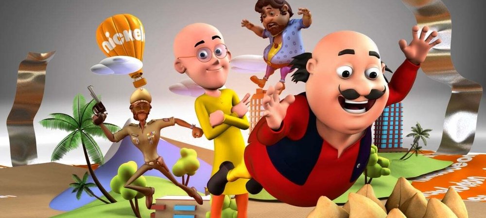 Backdrop of Motu Patlu