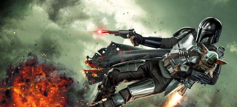 Backdrop of The Mandalorian