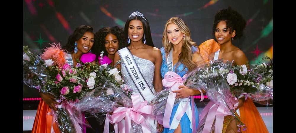 Backdrop of Miss Teen USA