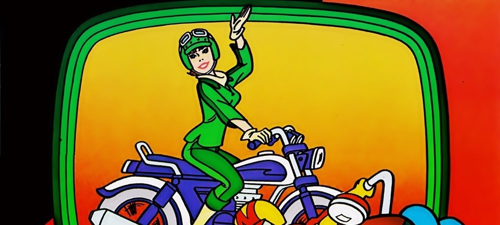 Backdrop of Wonder Wheels
