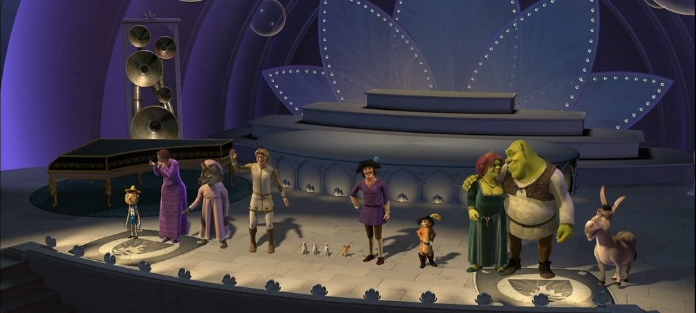 Backdrop of Far Far Away Idol