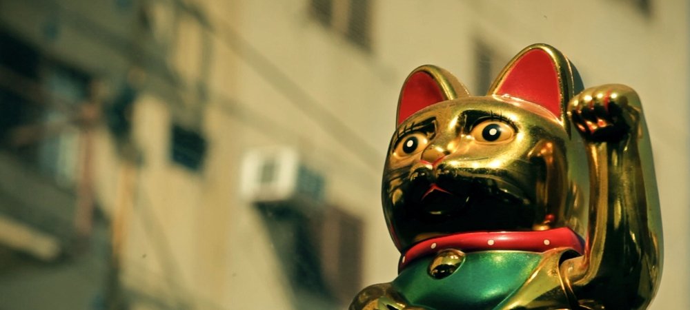 Backdrop of Manekineko