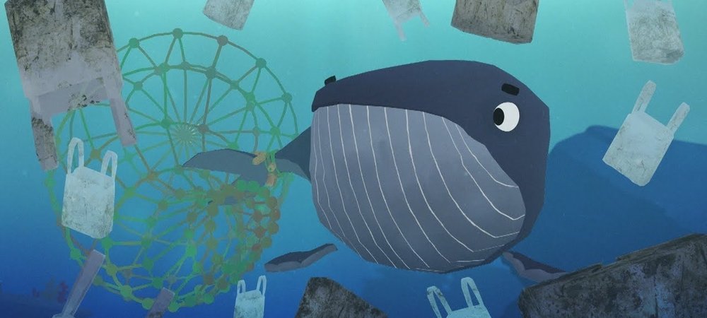 Backdrop of A Whale's Tale