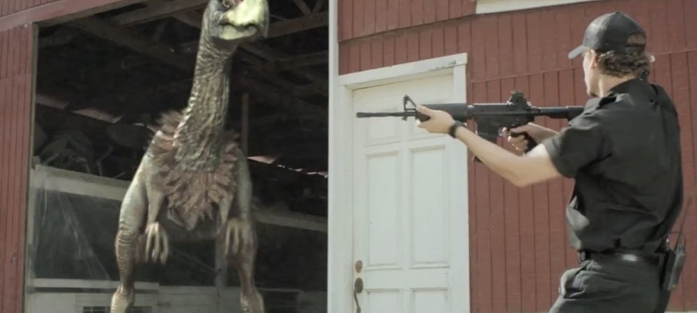 Backdrop of Terror Birds