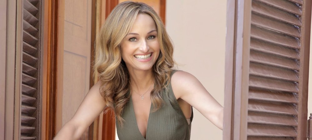 Backdrop of Giada in Italy