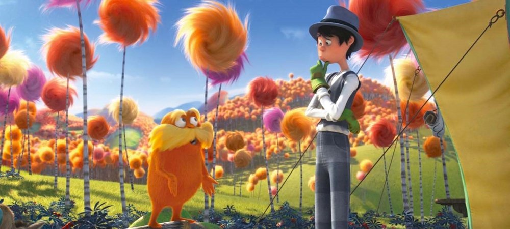 Backdrop of The Lorax