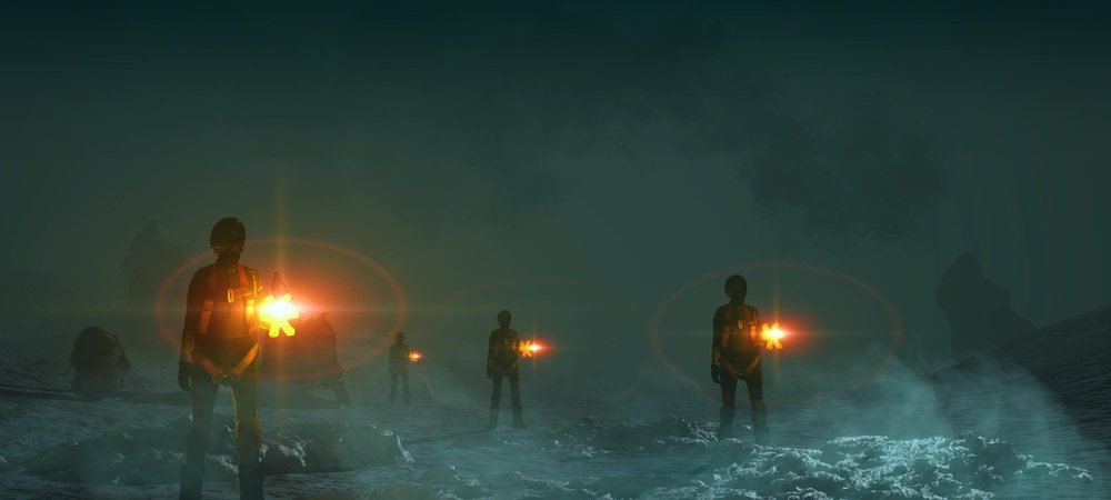 Backdrop of Ghost Planet