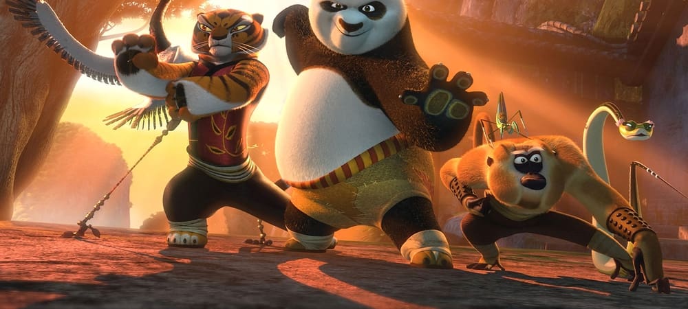 Backdrop of Kung Fu Panda 2