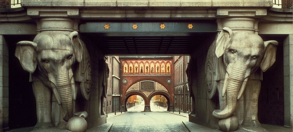 Backdrop of Bryggeren