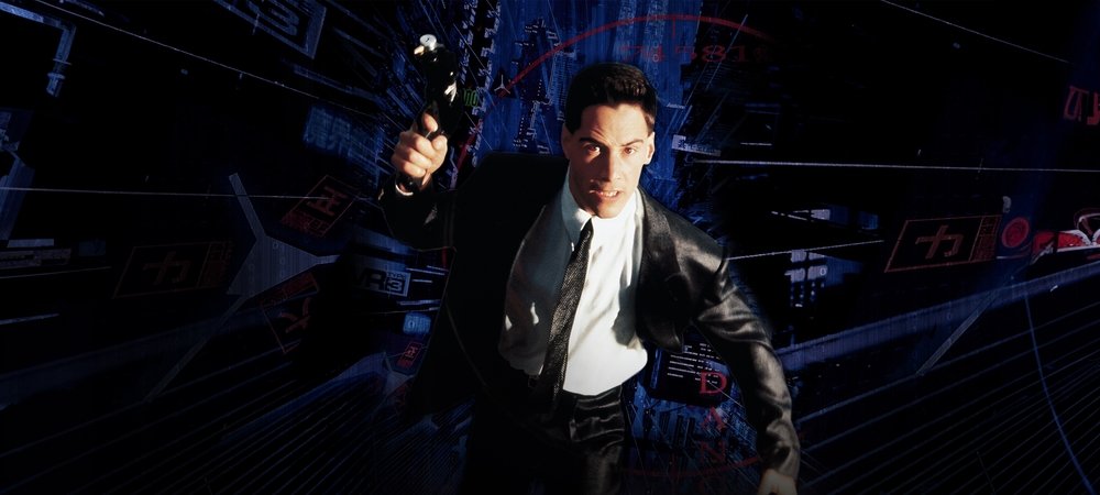 Backdrop of Johnny Mnemonic