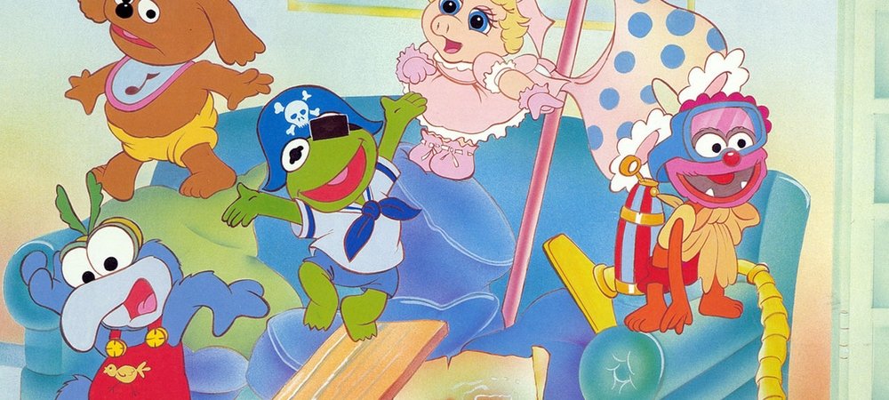Backdrop of Muppet Babies