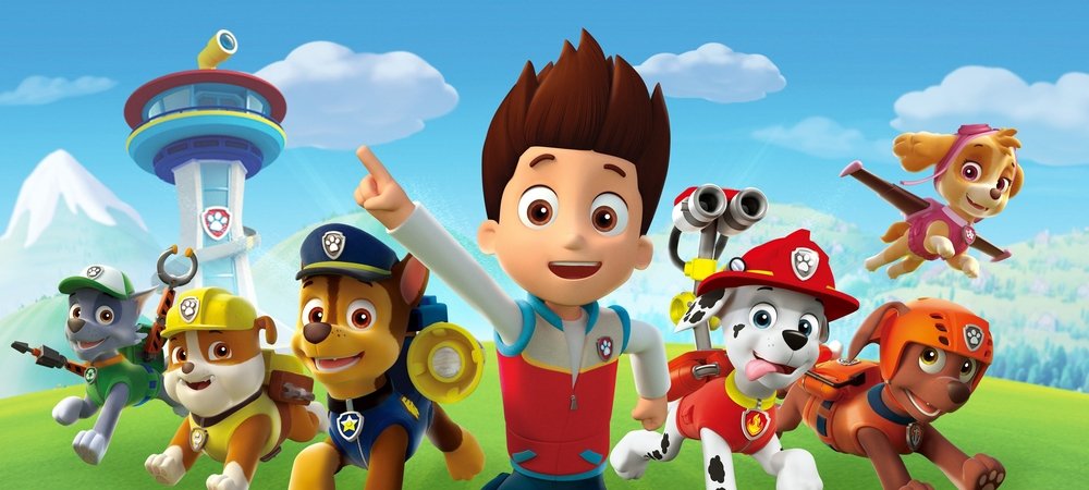 Backdrop of PAW Patrol