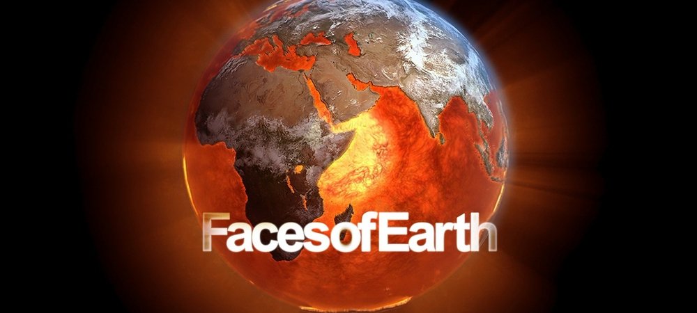 Backdrop of Faces of Earth