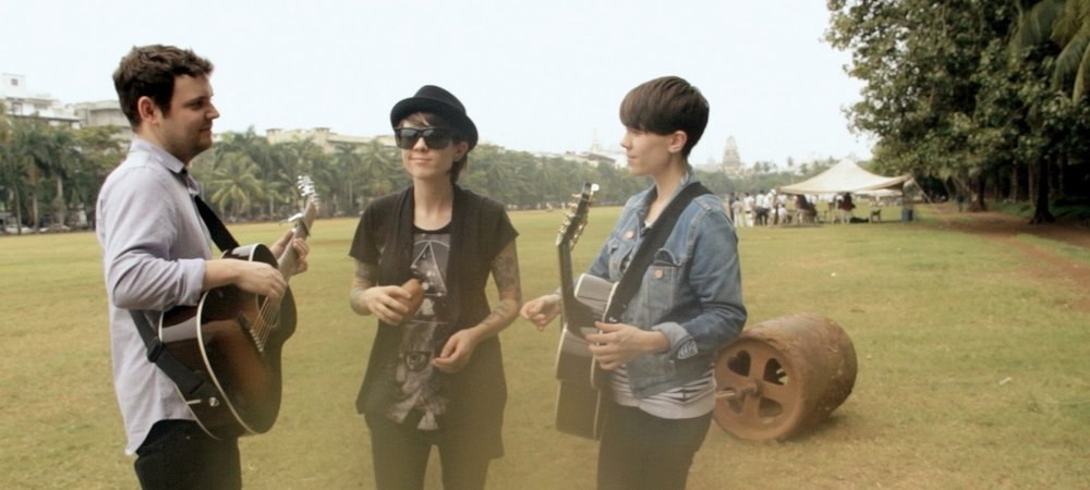 Backdrop of Get Along