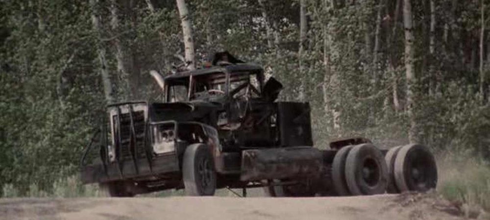 Backdrop of Trucks