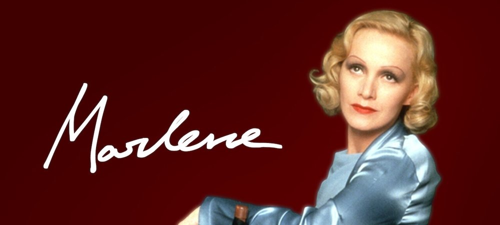 Backdrop of Marlene