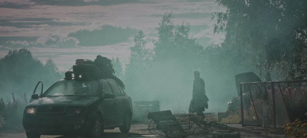 Backdrop of Gravediggers