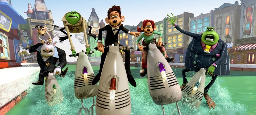 Backdrop of Flushed Away