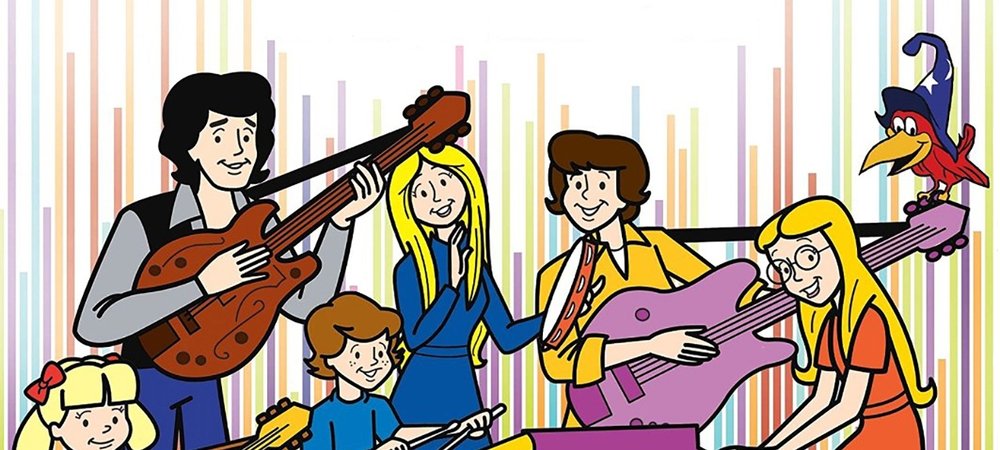 Backdrop of The Brady Kids