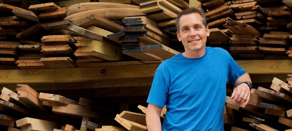Backdrop of Wood Work