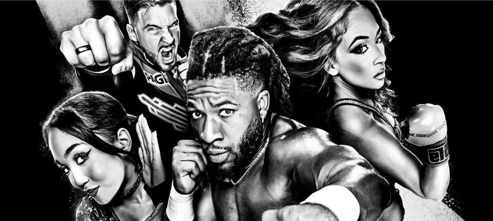 Backdrop of WWE NXT