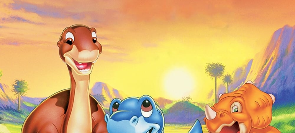 Backdrop of The Land Before Time II: The Great Valley Adventure