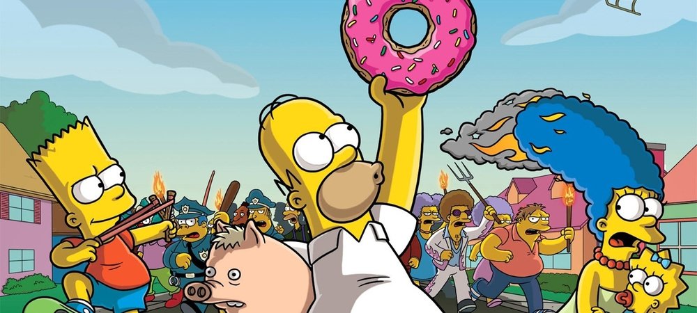 Backdrop of The Simpsons Movie