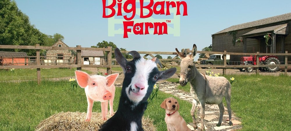 Backdrop of Big Barn Farm