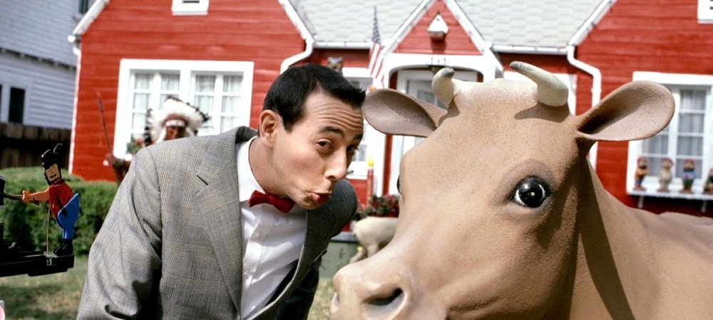 Backdrop of Pee-wee's Big Adventure