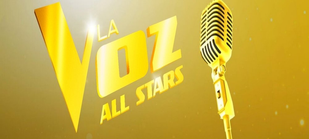 Backdrop of La Voz All Stars