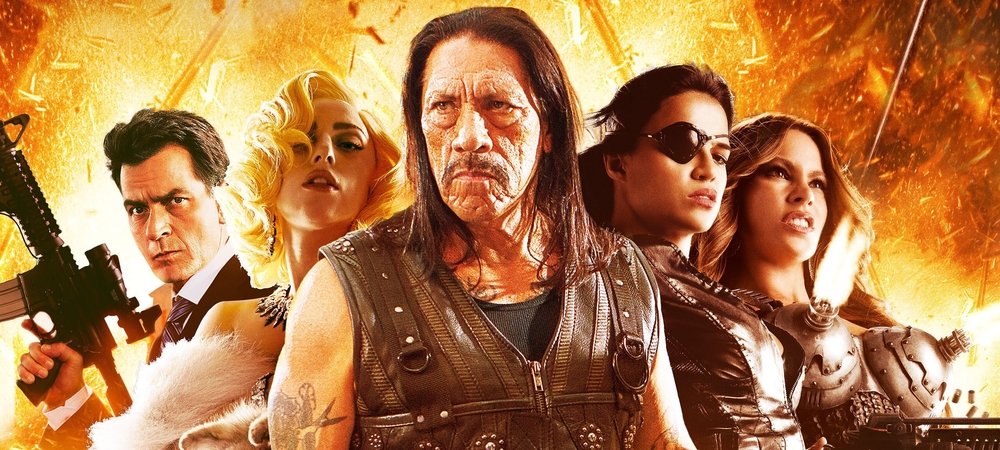 Backdrop of Machete Kills