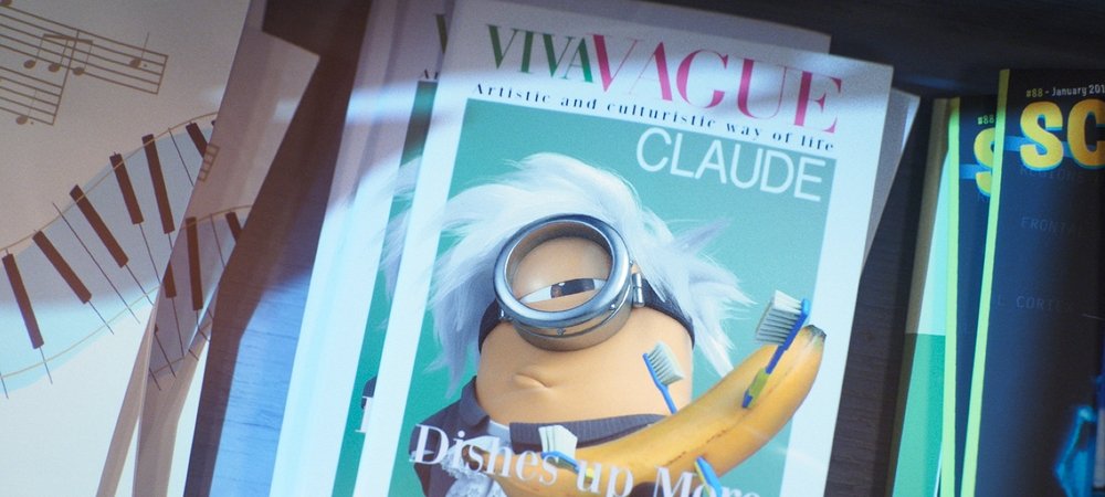 Backdrop of Post Modern Minion