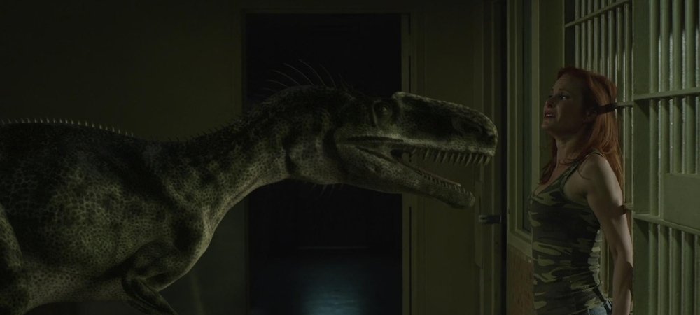 Backdrop of Jurassic City