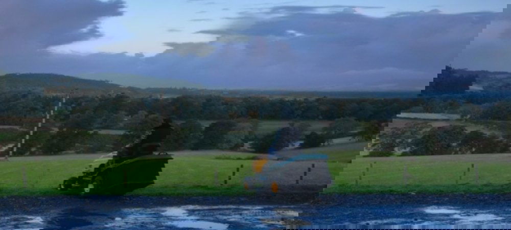 Backdrop of The Farm