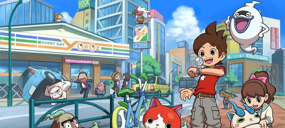 Backdrop of Yo-kai Watch