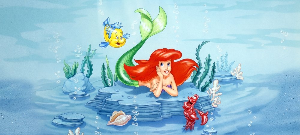 Backdrop of The Little Mermaid
