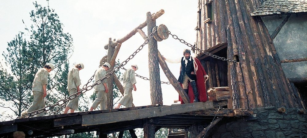 Backdrop of The Black Mill