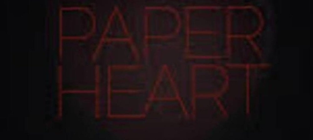 Backdrop of Paper Heart