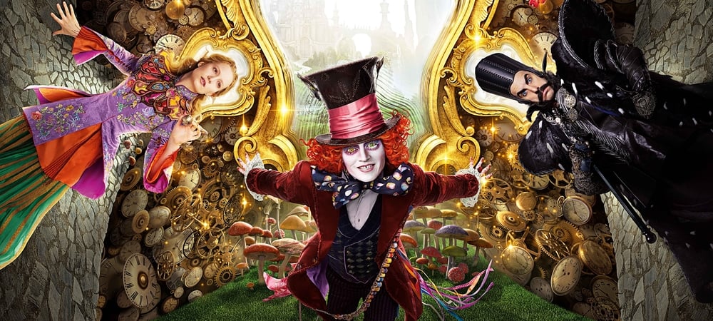 Backdrop of Alice Through the Looking Glass