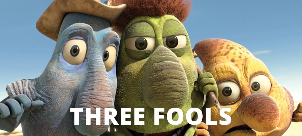 Backdrop of Three Fools