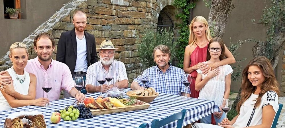 Backdrop of Fatal Wine