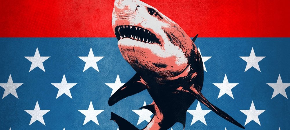 Backdrop of Shark Week